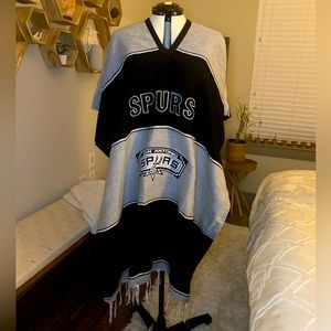 San Antonio SPURS Custom Poncho Zarape